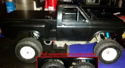 Ranger F150 XLT -> Blackfoot shell on ORV body mounts