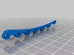  Renault Trafic Air Duct Blade Vertical Rule updated for 3D printeds parts