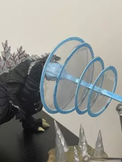 SH Monsterarts Godzilla Ultima custom atomic breath parts