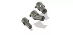Shop Vac Hose Adapter 1.5" Hose to 1.25" Tools with Mini Knife Attachment