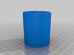 Simple Pipe Reducer -Test 2 39mm-44mm wall 4mm