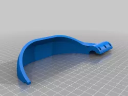 Ski Pole Gate Guard Split In Half