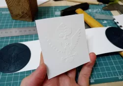 Sokol - Paper emboss - Falcon