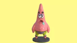 SpongeBob- Patrick 3D Model