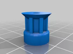 T5 7 Tooth 12mm dia base