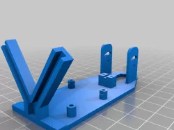Thing ico WalkSnail Avatar VTX HD micro kit holder with camera holder.
