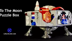 To The Moon Puzzle Box by Leisure Luke