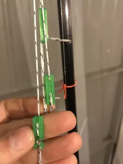 Traveler-tackle for RC sailboat