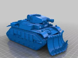 Warhammer 40k custom Hellhound tank