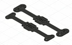 XXXFPV Bone 5 208mm & 230mm (Reverse Engineering) Frame