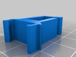 Z axis cable clip