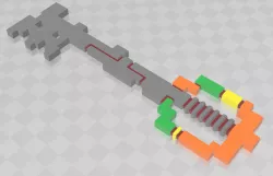 Zero/One Keyblade
