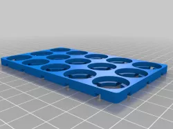 18650 Tray/Holder 18.5 dia