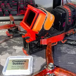 30 Degrees Runcam 5 camera mount for the TBS Source One v5 with ND filter slot