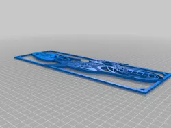 360mm fan grill Samurai Girl