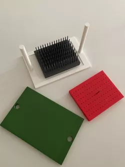 3D printed Bed of Nails