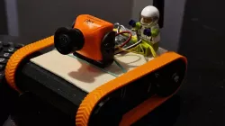 AAA battery RC toy on threads