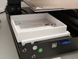 Anycubic Vyper Mounted Drip Tray and Trash Bin