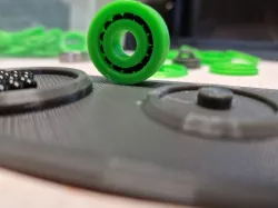 Bearing | Kugellager 30,5x10x10mm with Kal. 4,5mm bb stellballs