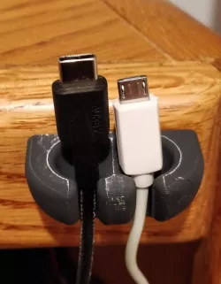 Cable Claw - Cable drop/holder - 1-8+ cables - customizable