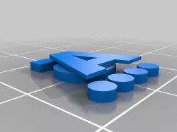Catan - number tokens - separated