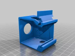 DIN rail mounted button
