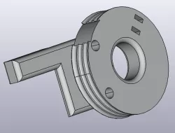 Ender3 Control Board USB Retainer