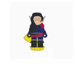 Flatminis Continued - Jirelle the Swashbuckler
