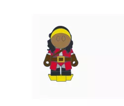 Flatminis Continued - Nhalmika the Gunslinger