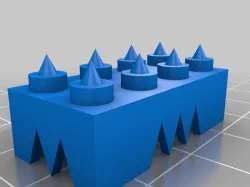 Forbidden lego brick