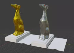 Greyhound Bookend