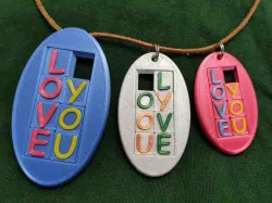 "Love You" Sliding Puzzle (Valentine's Day Gift)