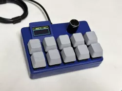 Macro Pi: DIY Macro Pad w/ OLED, Cherry MX Keys and more!