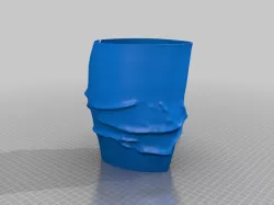 Mandalorian Left Calf Form for TPU