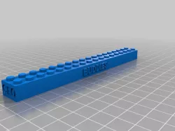 mathew bud LEGO compatible Text Bricks