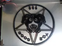 Mr Pickles 2D wall art 