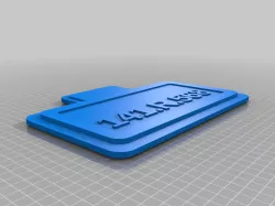 My Customized 3D design for scale models with OpenScad