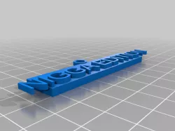 My Customized Name tag Keychain