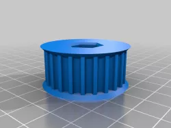 My Customized Pulley generator with hex hole and hub holes support (useful in FRC)