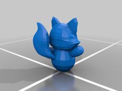 Senko-san figurine of cat on shelf 3D model 3D printable