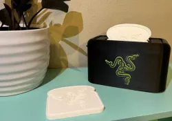 Razer Toaster: Coaster Holster and (4) Coasters