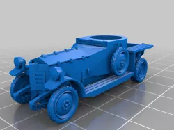 Rolls Royce Armored car 1914 1920 easy print