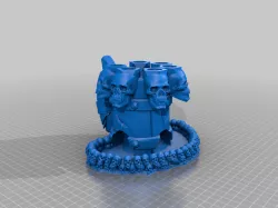 Skull Mug Dice Tower