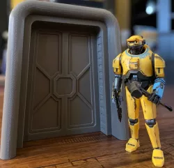 Star Wars Diorama Door