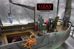 Star wars Mandalorian quarren fishing barge chest