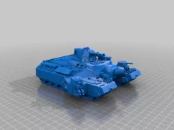 Warhammer 40k custom Hellhammer tank