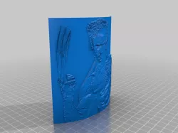 Wolverine Lithophane 