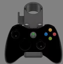 Xbox controller 40mm CNC mount for mach3 LinuxCNC