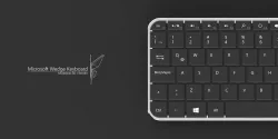 003 Microsoft Wedge Keyboard