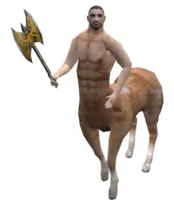 3D Centaur Low-poly  3D model